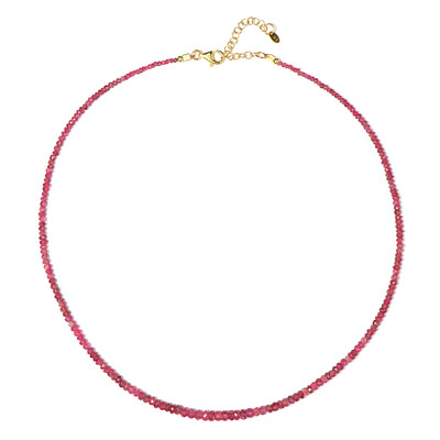 Collana in argento con Spinello Rosso