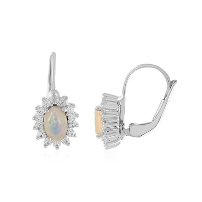 Orecchini in argento con Opale di Welo