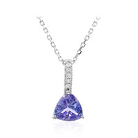 Collana in oro con Tanzanite AAA