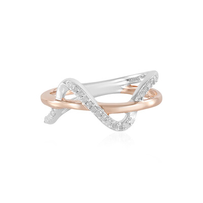 Anello in argento con Diamante I3 (J)