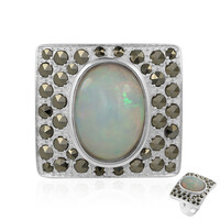 Anello in argento con Opale di Welo (Annette classic)