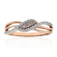 Anello in oro con Diamante Rosa d'Argyle I3 (Mark Tremonti)