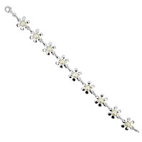 Bracciale in argento con Perla di Acqua Dolce