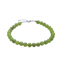 Bracciale in argento con Serpentino