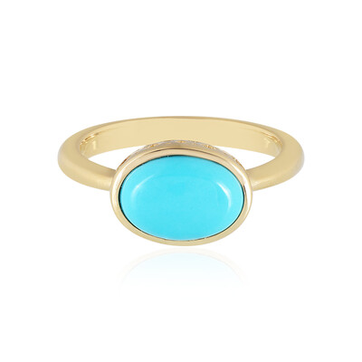 Anello in oro con Turchese Sleeping Beauty