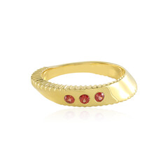 Anello in argento con Rubino Tanzania (SAELOCANA)