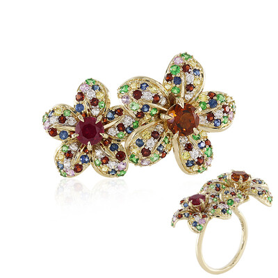 Anello in oro con Citrino Madeira (D'vyere)