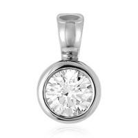 Ciondolo in argento con Topazio Bianco