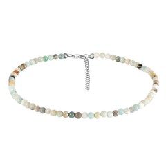 Collana in argento con Amazzonite