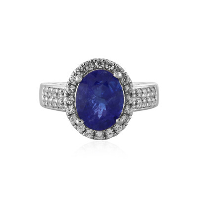 Anello in argento con Tanzanite