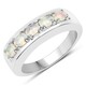 Anello in argento con Opale di Welo