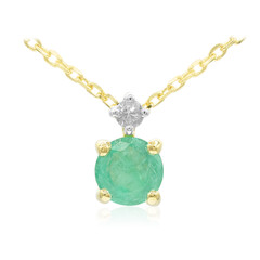 Collana in oro con Smeraldo