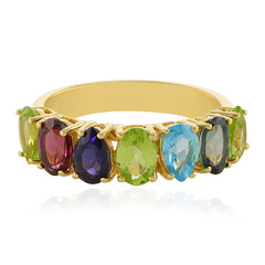 Anello in argento con Peridoto