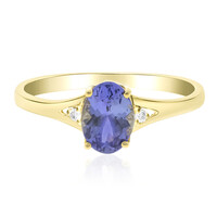 Anello in oro con Tanzanite