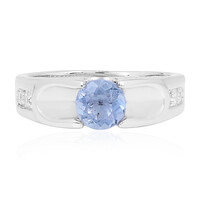 Anello in argento con Fluorite Cangiante