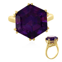 Anello in argento con Ametista