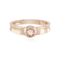 Anello in oro con Morganite