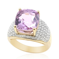 Anello in oro con Kunzite Patroke (AMAYANI)