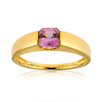 Anello in oro con Diasporo Rosa (AMAYANI)