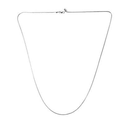 Catenina a serpente regolabile con cursore in argento 925  - 61 cm - 5,07 g