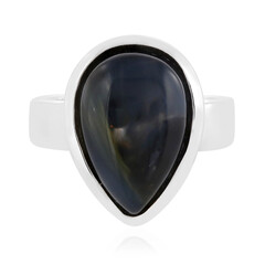 Anello in argento con Pietersite