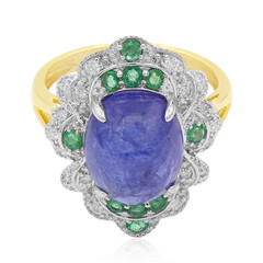 Anello in oro con Tanzanite (CIRARI)