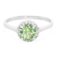 Anello in argento con Apatite Russa