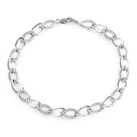 Bracciale in argento con Diamante I2 (J)