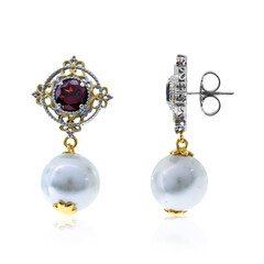 Orecchini in argento con Perla di Acqua Dolce (Dallas Prince Designs)