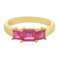 Anello in argento con Zaffiro Rosa del Madagascar