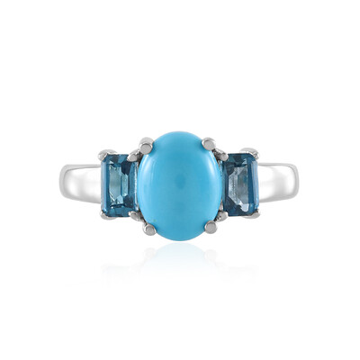 Anello in argento con Turchese Sleeping Beauty (Faszination Türkis)