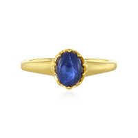 Anello in argento con Zaffiro Stellato Blu