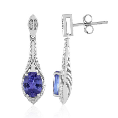 Orecchini in oro con Tanzanite AAA (de Melo)
