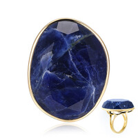 Anello in argento con Sodalite