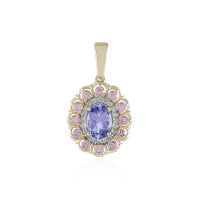 Ciondolo in oro con Tanzanite