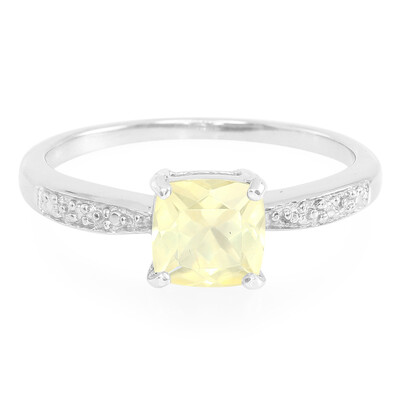 Anello in argento con Apatite Xia