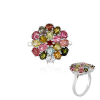 Anello in argento con Tormalina