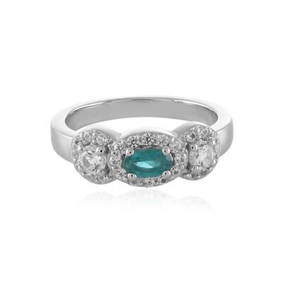 Anello in argento con Grandidierite