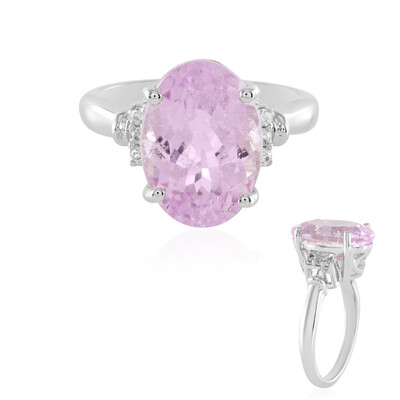 Anello in argento con Kunzite