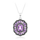 Collana in argento con Ametista