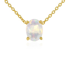 Collana in argento con Opale di Welo