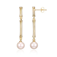 Orecchini in argento con Perla di Acqua Dolce