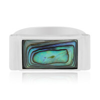 Anello in argento con Conchiglia Abalone