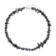Collana in argento con Ossidiana Argentata
