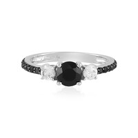 Anello in argento con Spinello Nero