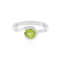 Anello in argento con Peridoto Arizona