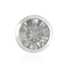 Ciondolo in argento con Topazio Bianco