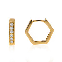 Orecchini in oro con Diamante Flawless (F) (LUCENT DIAMONDS)