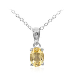 Collana in argento con Citrino