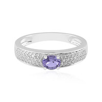 Anello in argento con Tanzanite